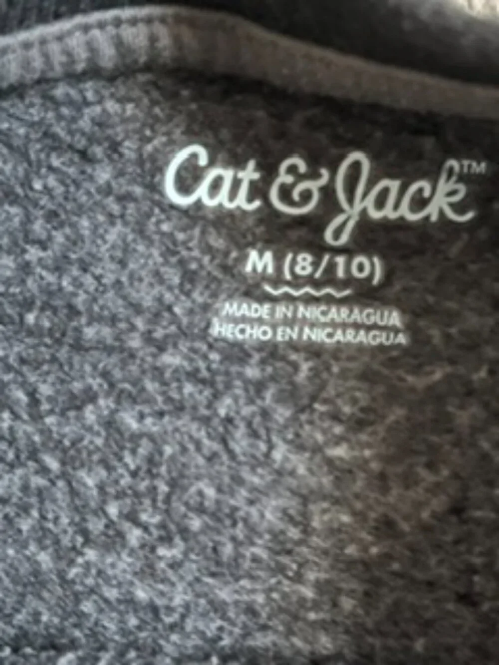 🧡3/$15 Cat & Jack Dinosaur Sweatshirt Boys M (8-10)